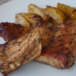 Chuletas de Cerdo con Mostaza y Miel