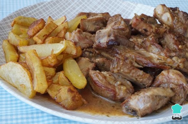 Receta de Costillas de cerdo en salsa de vino blanco - Paso 8
